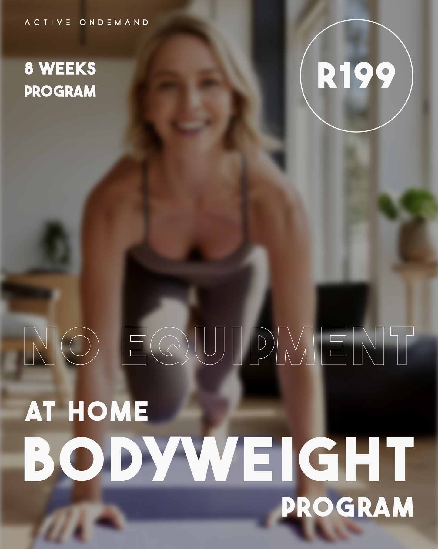 8-Week At-Home Bodyweight/No Equipment Program