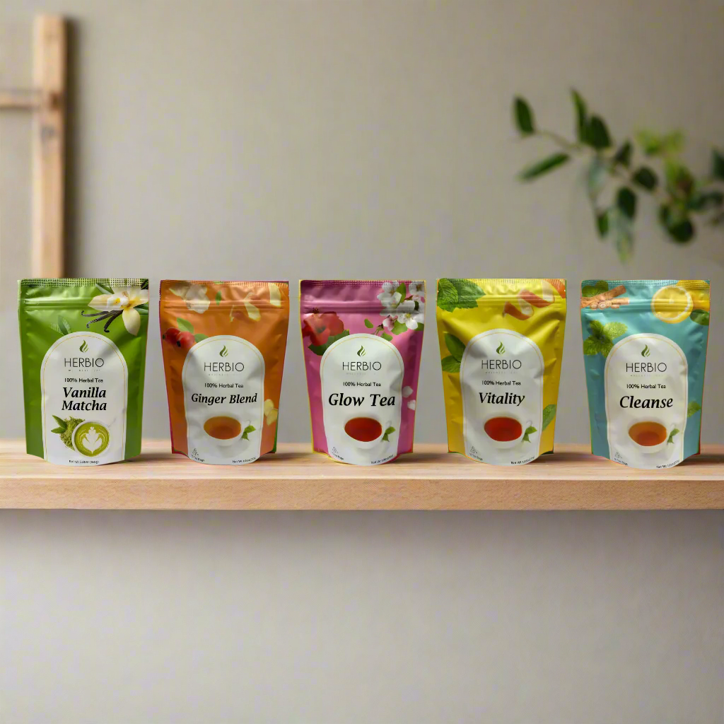 Herbio Wellness Tea Kit – 5 items